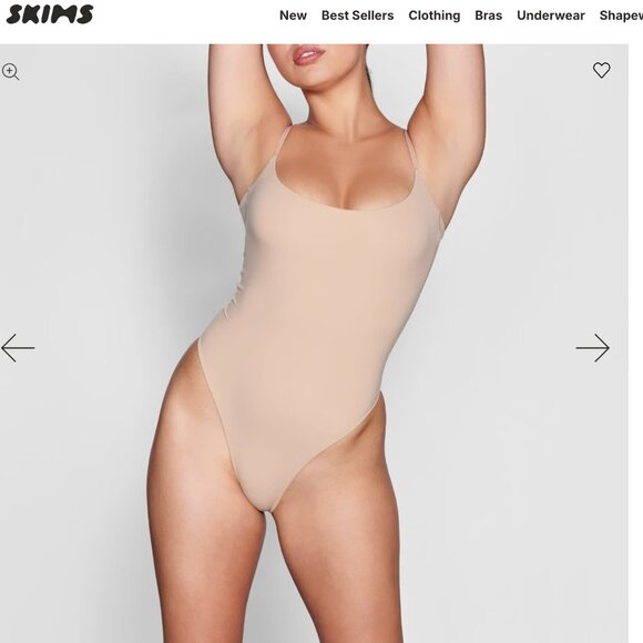 SKIMS thong back Fits Everybody size M Bodysuit - Picture 1 of 10